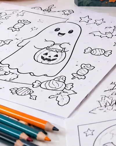 Fantasma entre golosinas